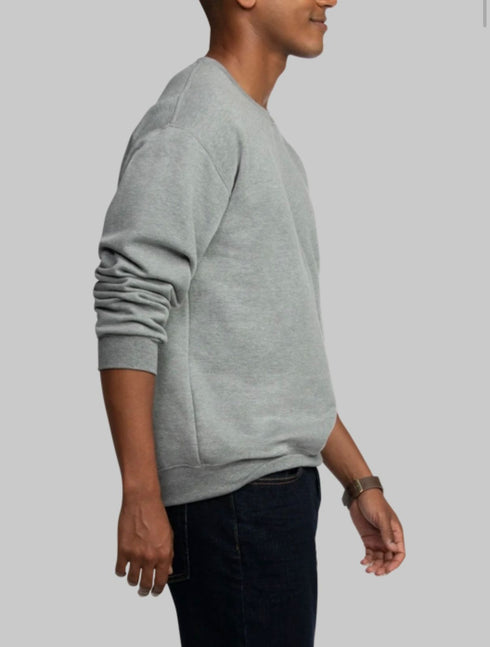 FRUIT OF THE LOOM EVERSOFT FLEECE CREW SWEATSHIRT